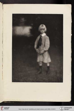 [Clarence Hudson White, VII. Portrait—Master Tom, photogravure from original negative]