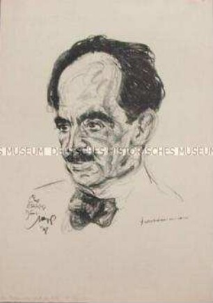 Bildnis des Schriftstellers Jakob Wassermann