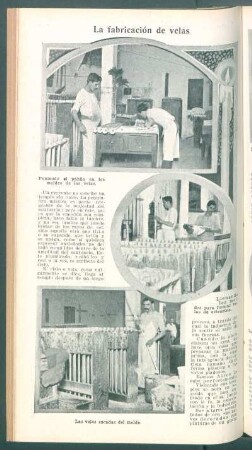 La fabricación de velas