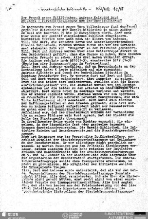 1987,Extra: Umweltblaetter : Infoblatt des Friedens- und Umweltkreises Zionsgemeinde