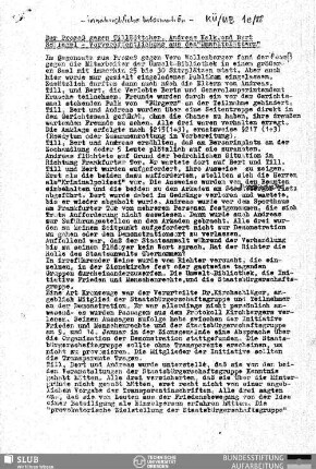 1987,Extra: Umweltblaetter : Infoblatt des Friedens- und Umweltkreises Zionsgemeinde