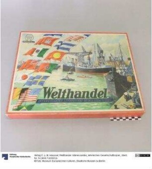 Welthandel. Interessantes, lehrreiches Gesellschaftsspiel.