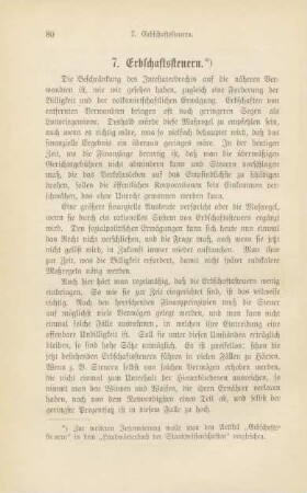 7. Erbschaftssteuern
