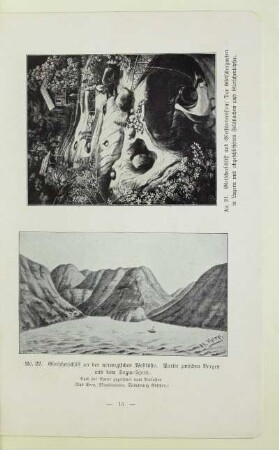 Gletscherschliff an der norwegischen Westküste. Partie zwischen Bergen und dem Sogne-Fjord
