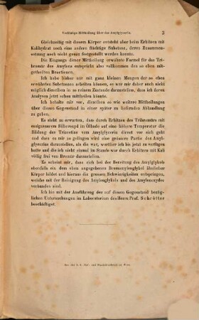 Vorläufige Mittheilung über das Amylglycerin : vorgelegt in der Sitzung am 20. Juni 1861