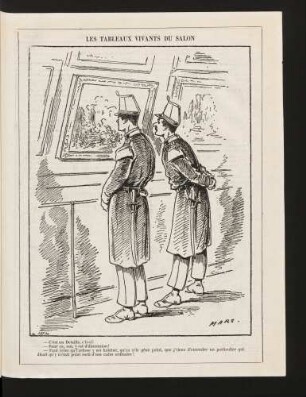 Les tableaux vivants du Salon
