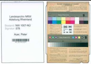 Entnazifizierung Peter Auer , geb. 07.07.1907 (Schneider)