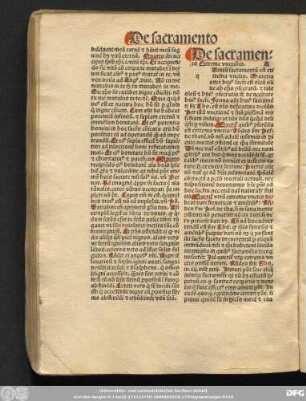 De sacramento Extreme unctio[n]is.