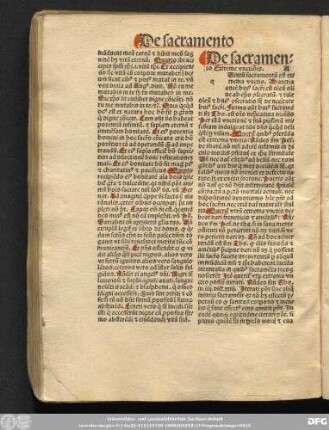 De sacramento Extreme unctio[n]is.