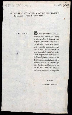 Verordnung über die als Vorrat aufzubewahrende Frucht