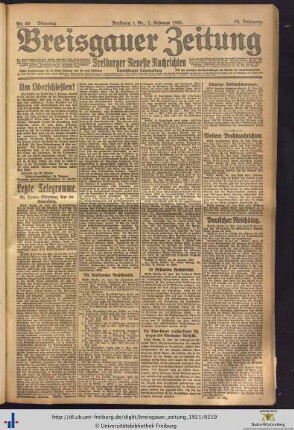 Nr. 30-57 (Februar 1921)