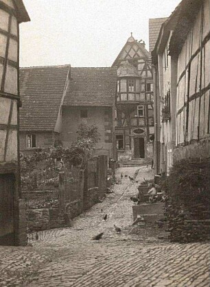 Wimpfen im Tal: Fachwerkhaus mit Erker