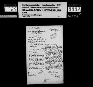 Verkauf der Armenhäuser durch die Teilgemeinden Neureut und Neufels, Gesamtgemeinde Neureut