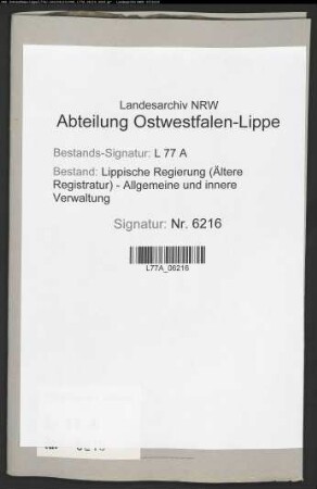 Zentralkommission zur Abwehrung der Cholera.- Tätigkeit.- Flecken Lage, Bd. 11