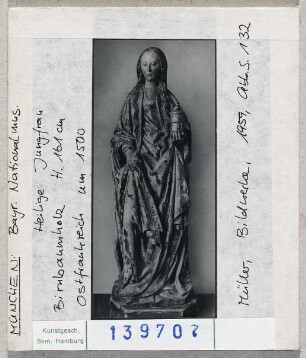 München: Bayerisches Nationalmuseum, Heilige Jungfrau