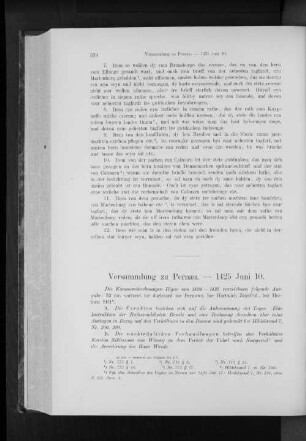 Versammlung zu Pernau. - 1425 Juni 10.