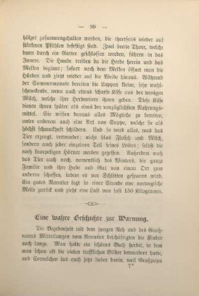Eine wahre Geschichte zur Warnung.