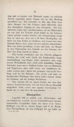 Hünengräber.