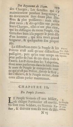 Chapitre II. De peuple Siamois