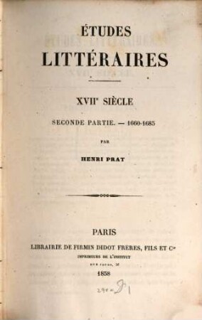 Etudes littéraires, 5,2