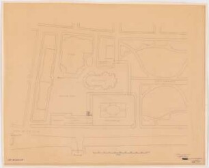Hotel, Chemnitz: Lageplan 1:500