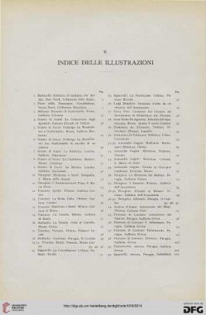 II. Indice delle illustrazioni