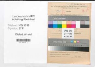 Entnazifizierung Arnold Dielert , geb. 21.08.1904 (Lehrer)
