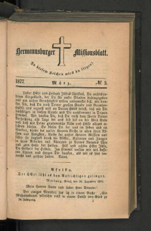 No. 3. März. 1877.