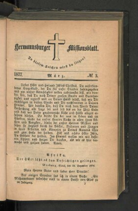 No. 3. März. 1877.
