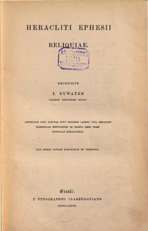 Reliquiae