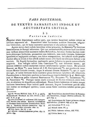 §. 7. Variorum iudicia.