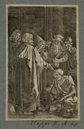 Petrus und Johannes heilen den Lahmen