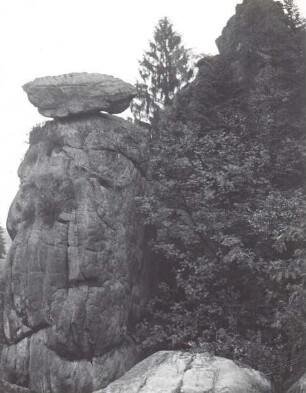 Externsteine, Teilansicht. Horn Bad-Meinberg