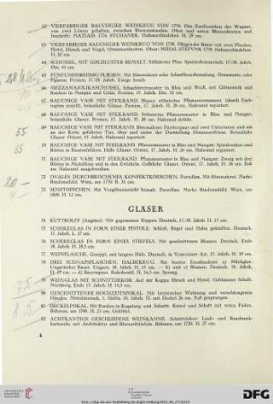 Gläser (Nr. 74-93)