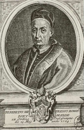 Bildnis Papst Benedikt XIII. (Vencenzo Orsini)