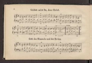Gelobet sei'st Du Jesu Christ.