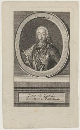 Bildnis des Peter the Third, Emperor of Russia