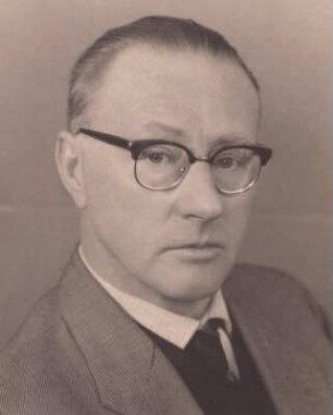 Porträt Theun de Vries : Porträt Theun de Vries (1907-2005; holländischer Schriftsteller, Politiker). Fotografie 1959. Dresden: Deutsche Fotothek