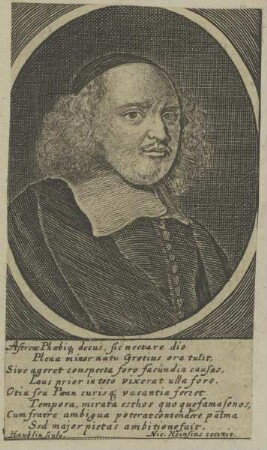 Bildnis des Guilielmus Grotius