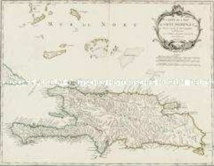 Carte de l'Isle de Saint-Domingue