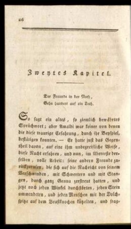 Zweytes Kapitel.