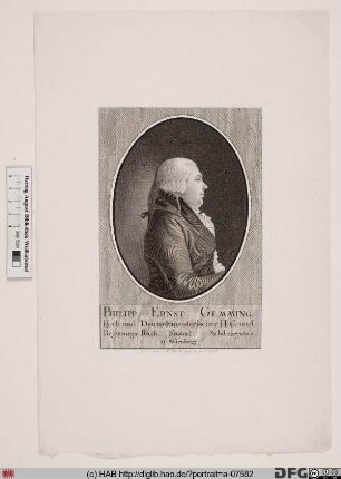 Bildnis Philipp Ernst Gemming