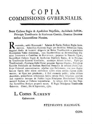Conclvsio censvrae