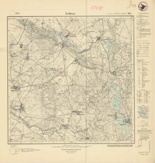 2360 (alte Nr.: 968) Labenz, Meßtischblatt (4cm - Karte)
