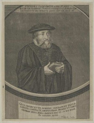 Bildnis des Ioannis Aepinus