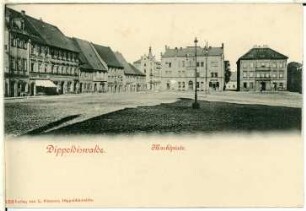 Dippoldiswalde. Marktplatz