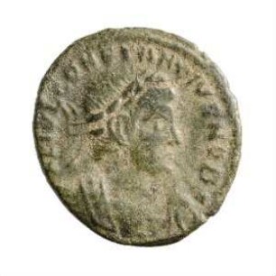 Münze, Follis, Aes 4, 336 n. Chr.?