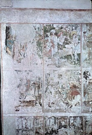 Szenen aus dem Martyrium des heiligen Sebastian