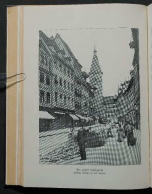 Am Laufer Schlagturm. Westliche Ansicht vor dem Umbau.