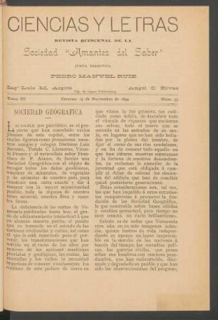 1894,3,33: tomo 3, núm. 33 (15 de noviembre de 1894)